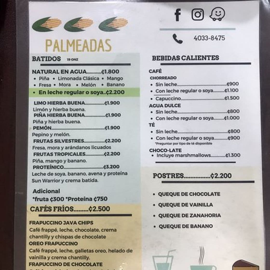 Restaurantes Palmeadas