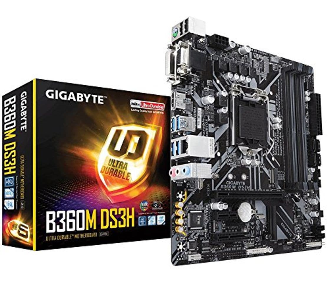 Electronic Gigabyte B360MDS3H - Placa Base