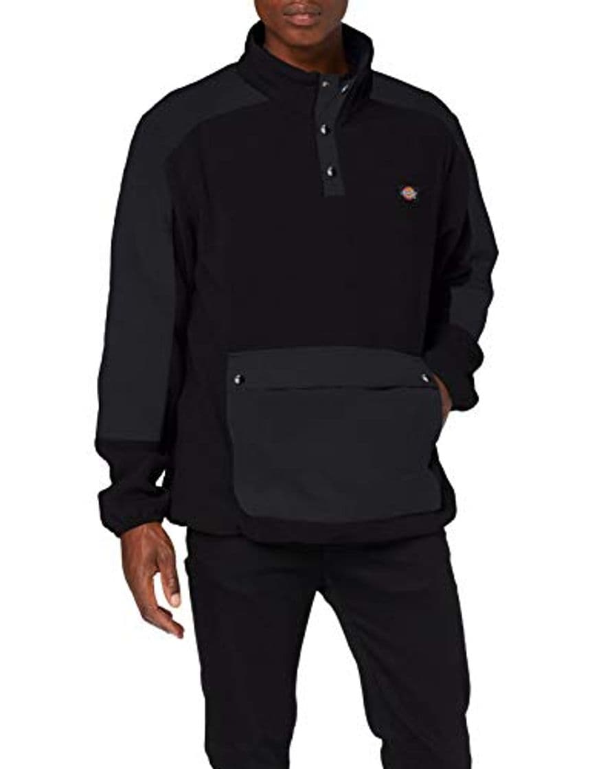 Fashion Dickies Denniston suéter, Negro, Large