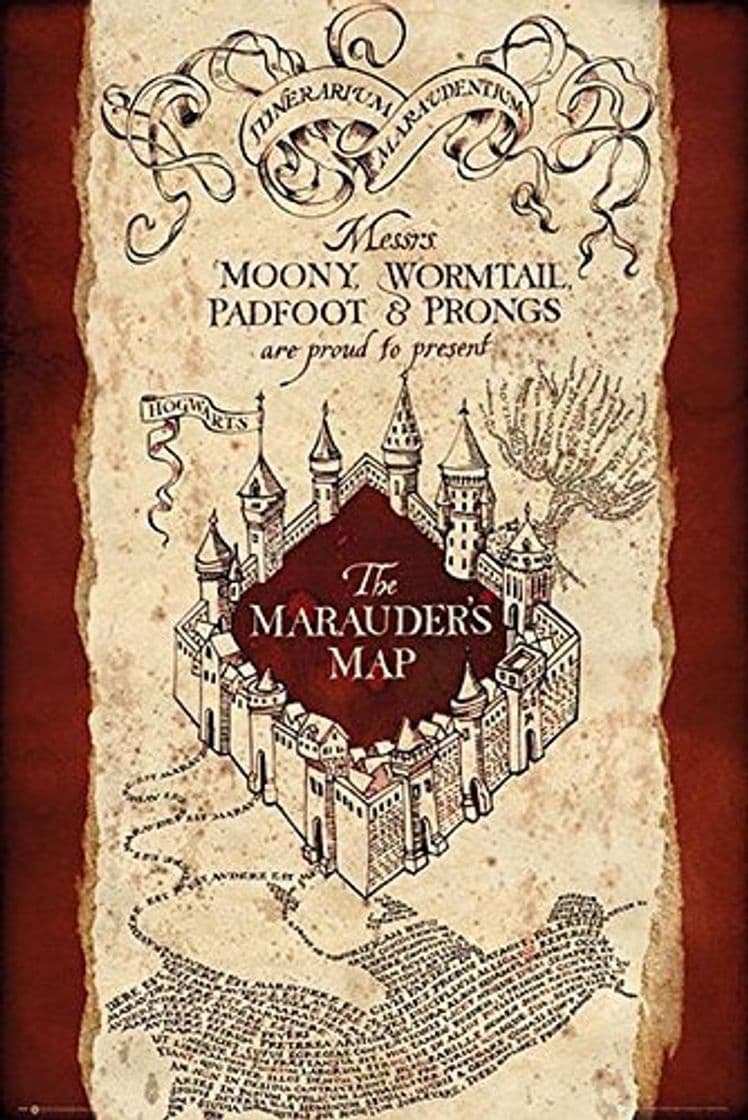 Producto Harry Potter Póster Marauders Map/Mapa del Merodeador (61cm x 91,5cm)