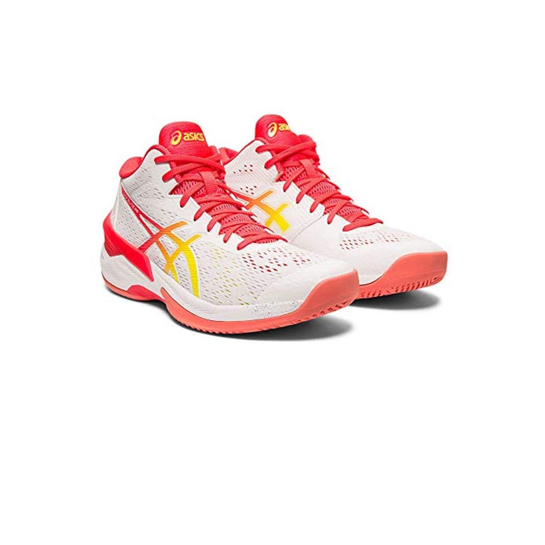 Fashion Asics Sky Elite FF MT 1052a023-100, Zapatos de Voleibol para Mujer, Blanco