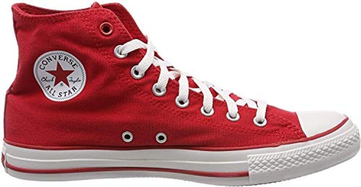 Fashion Converse Chuck Taylor All Star Hi, Zapatillas Altas Unisex adulto, Rojo