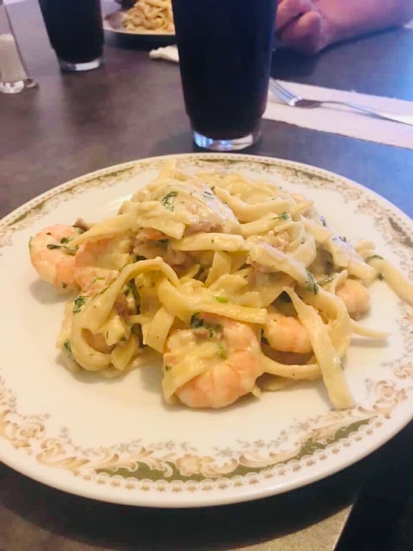 Fashion Fettuccine con camarones