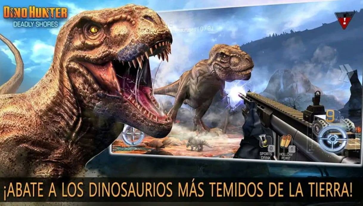 App Dino Hunter: Deadly Shores