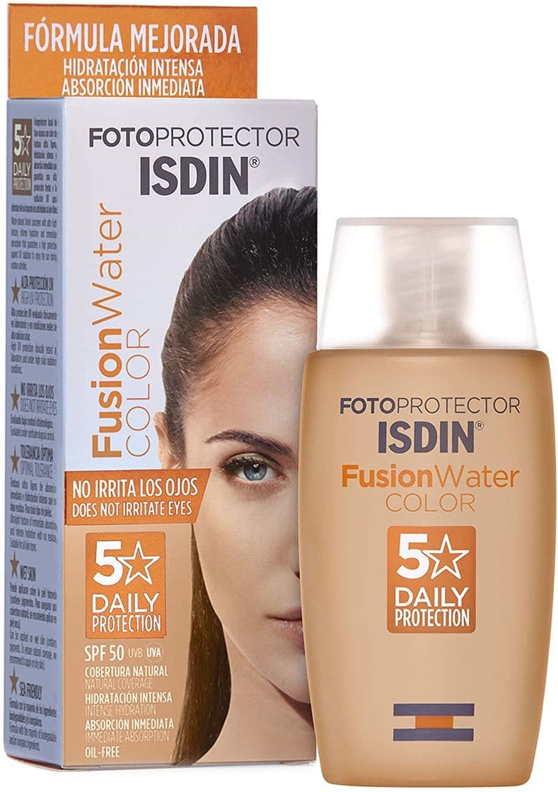 Belleza Fotoprotector ISDIN Fusion Water Color SPF 50-50ml