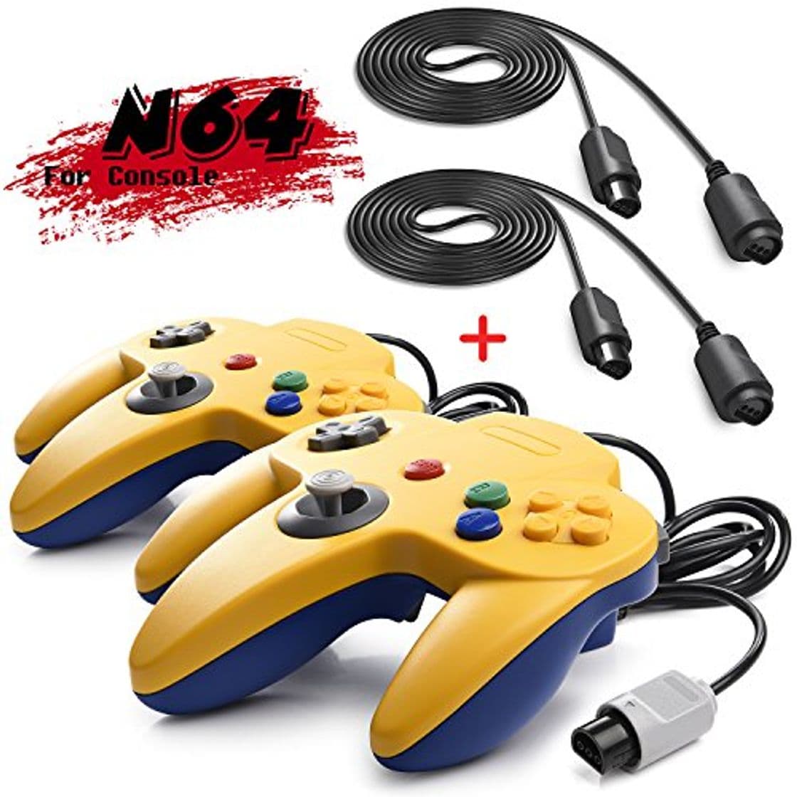 Product iNNEXT 2 Set Retro 64-bit N64 Gamepad Joystick para N64 Konsole N