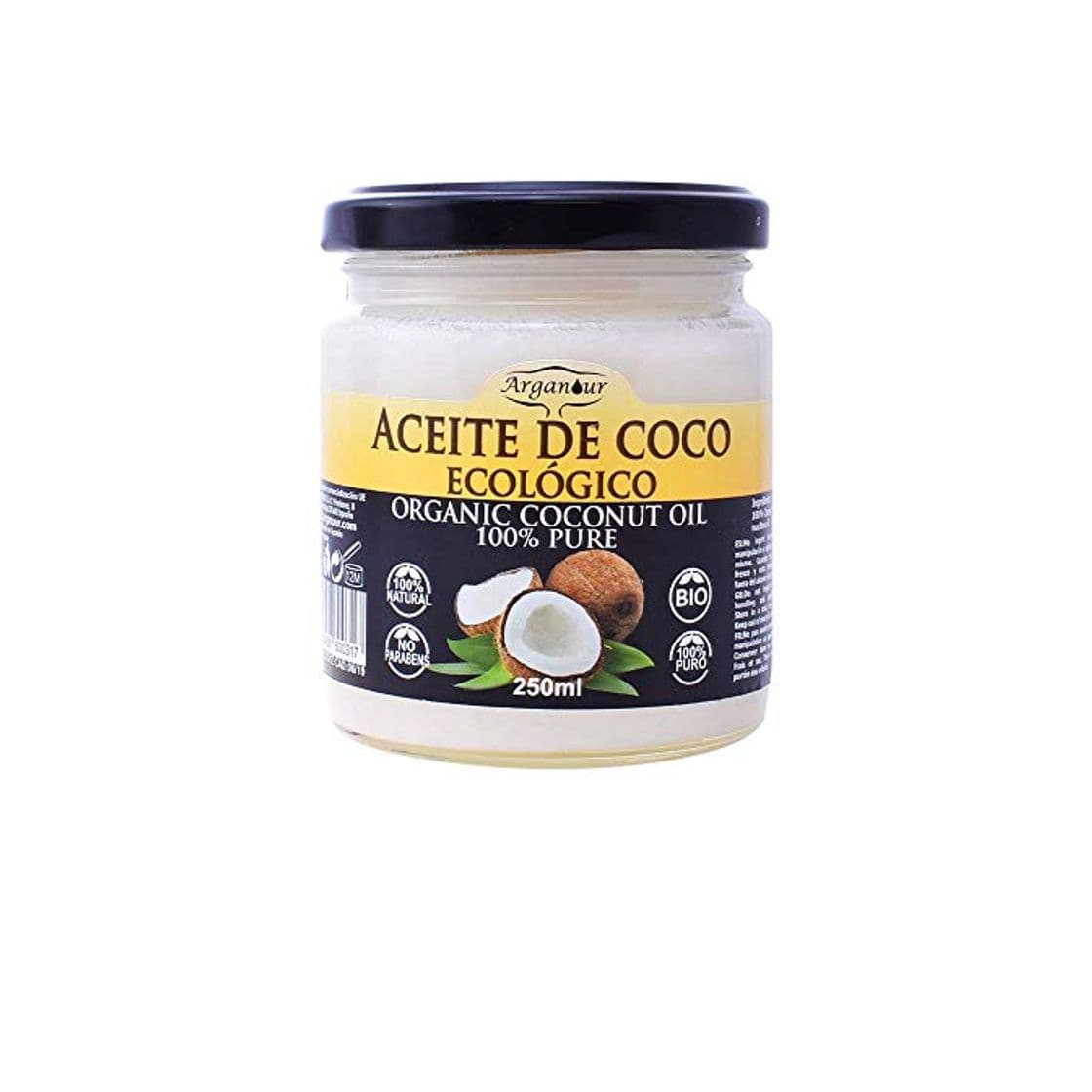 Beauty Arganour Coconut Oil 100% Pure Tratamiento Corporal