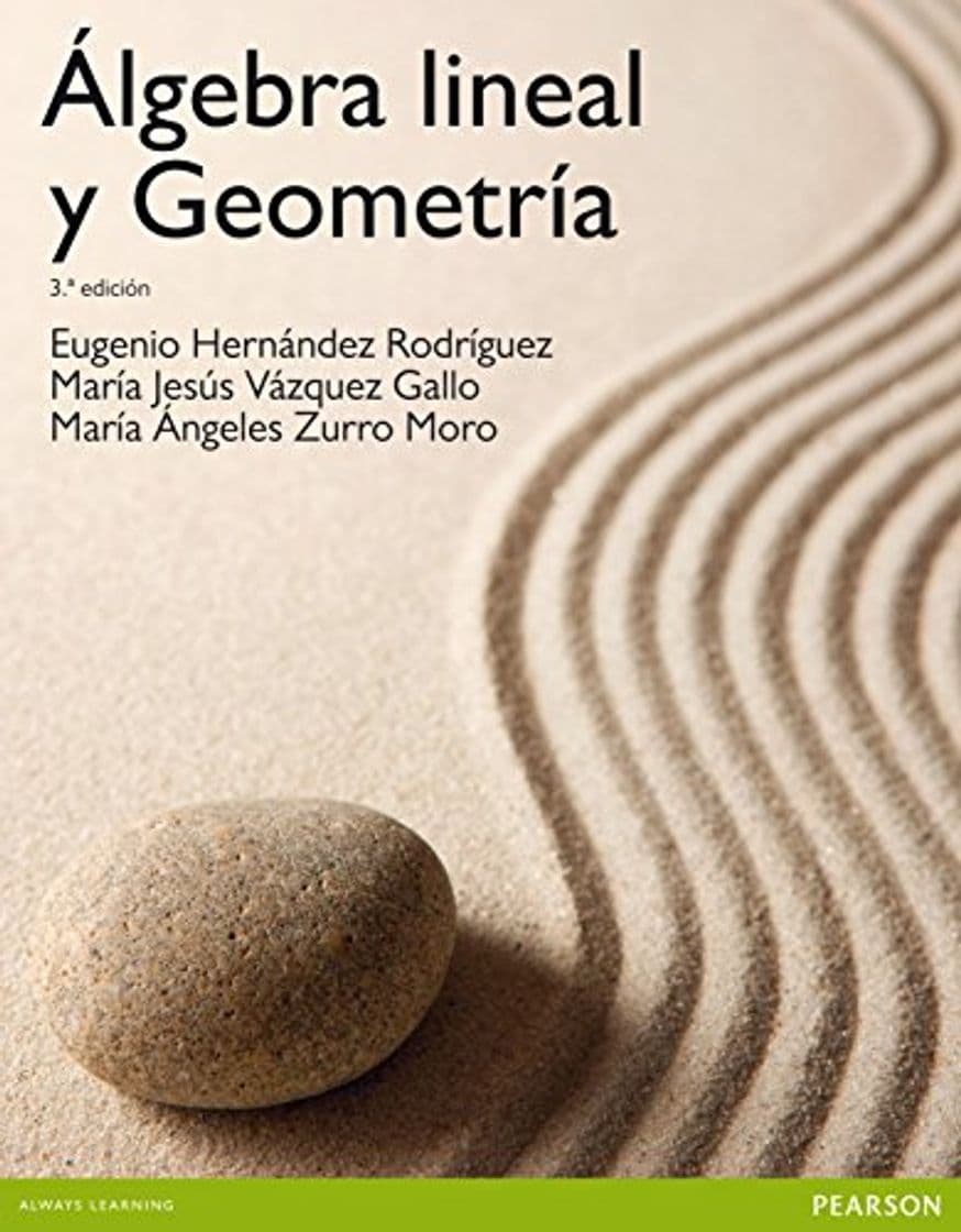 Libro ÁLGEBRA LINEAL Y GEOMETRÍA