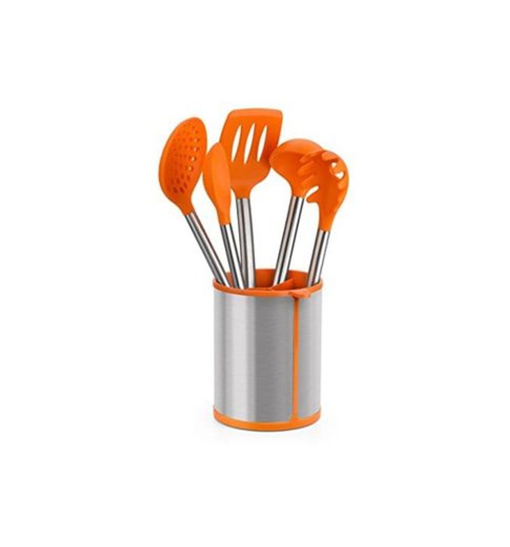 Elemento de la categoría hogar BRA Efficient Conjunto De 5 Utensilios De Cocina Y Carrusel