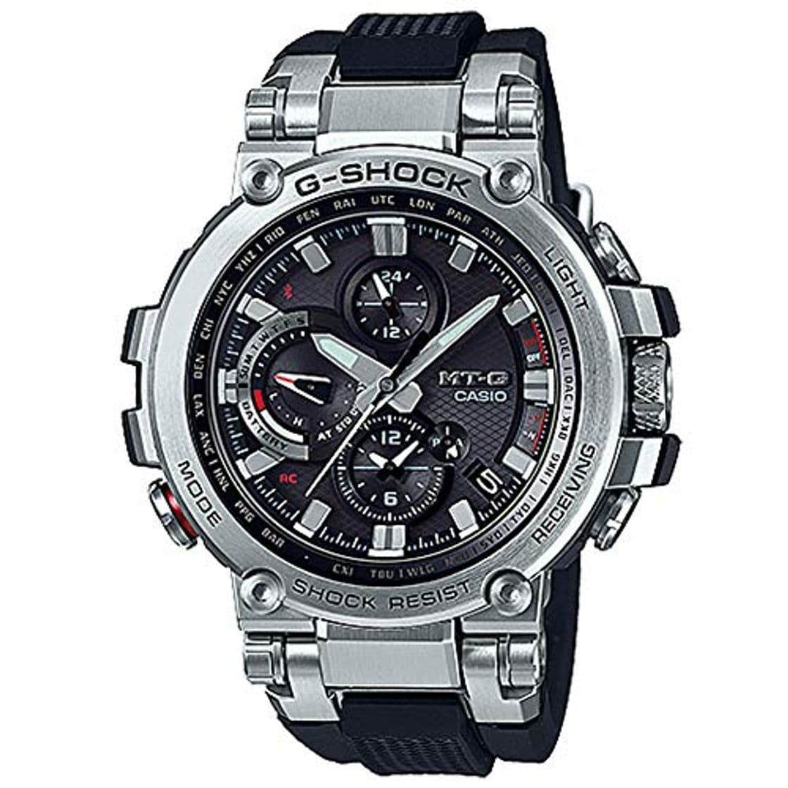 Fashion Casio G-Shock By Men's MT-G MTGB1000-1A Watch Silver