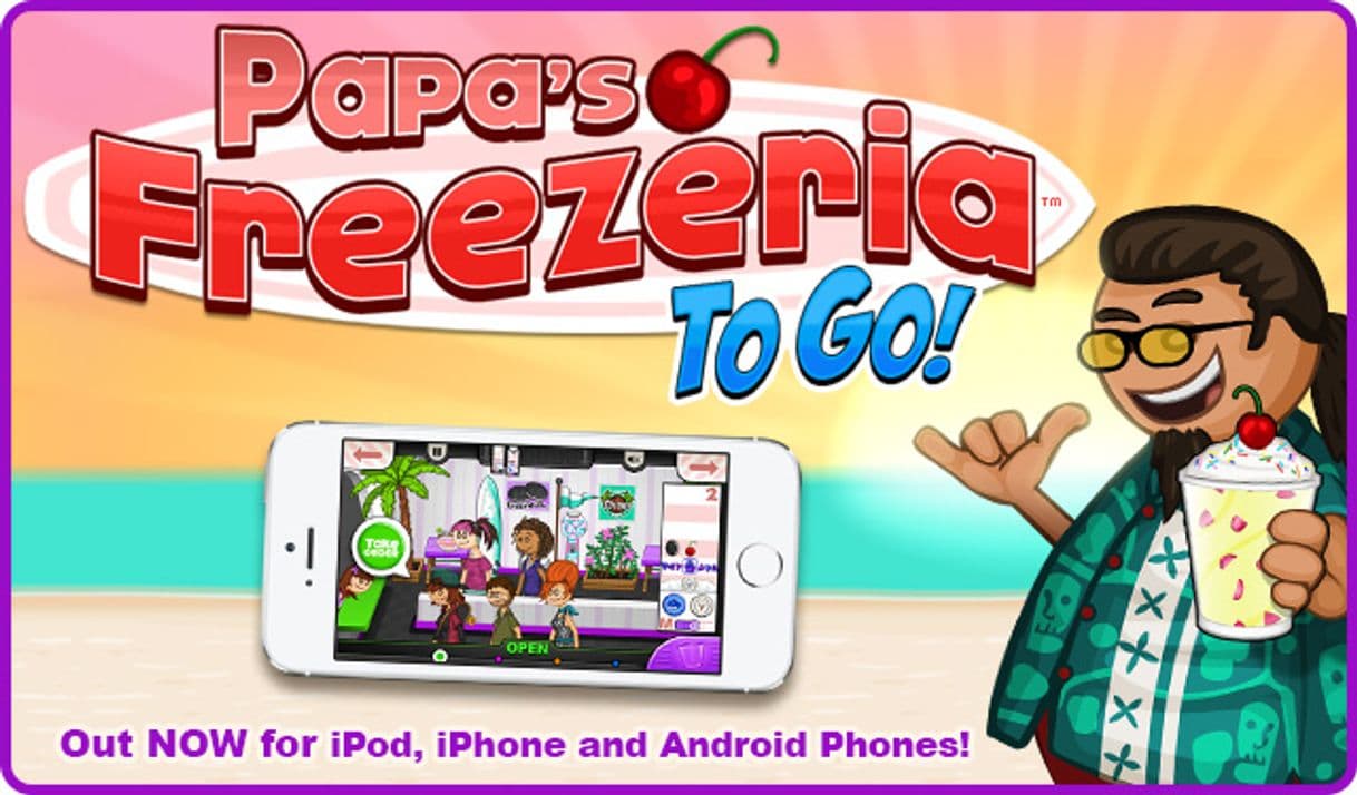 Videojuegos Papa's Freezeria to go