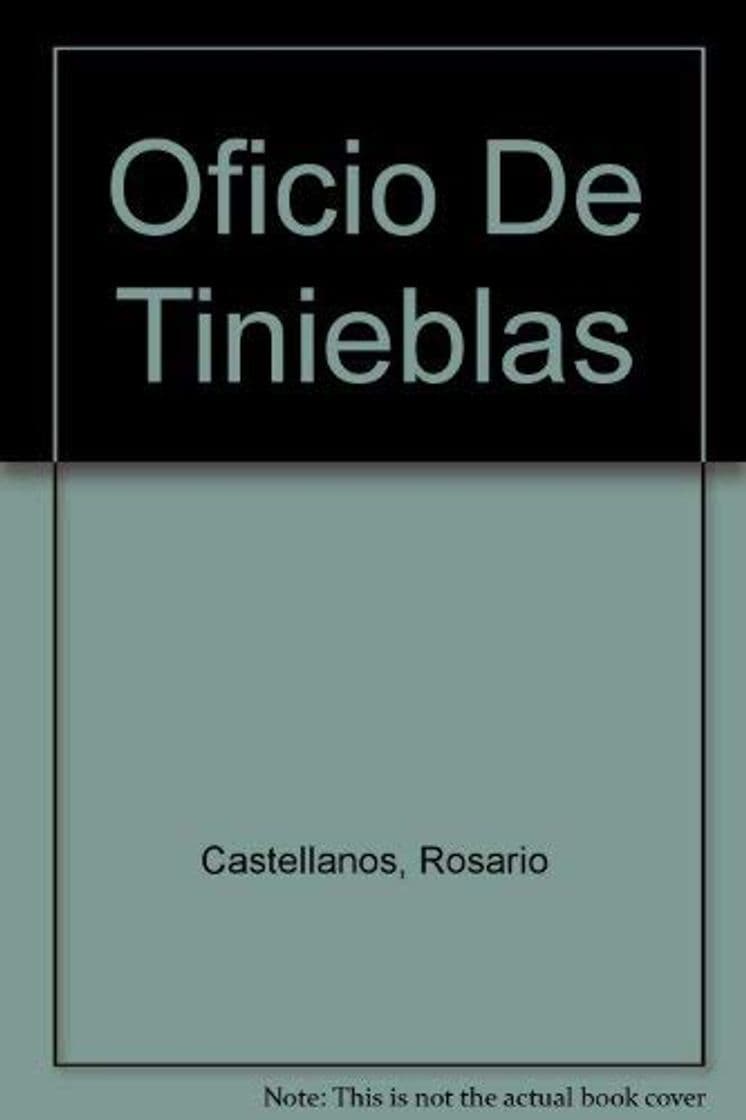 Book Oficio De Tinieblas