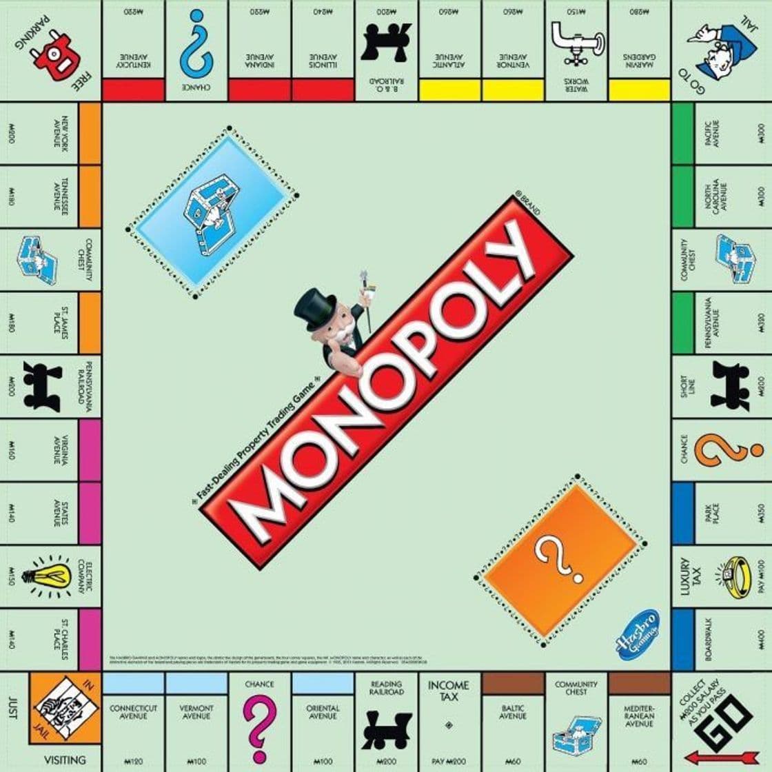 Product Monopoly Classic, Color