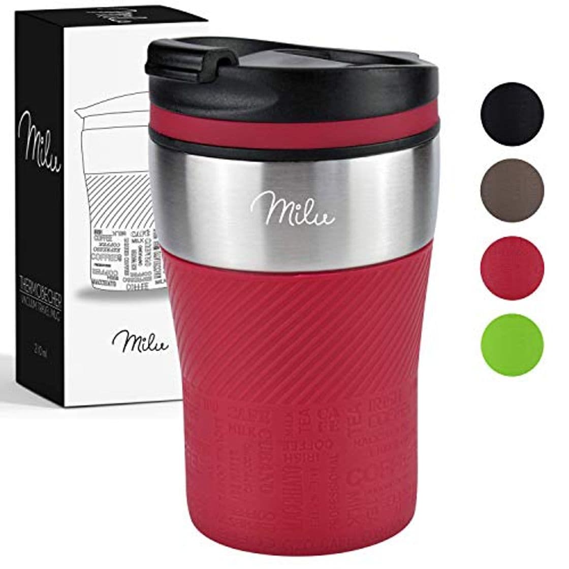 Product Milu Termo Taza 210ml - Vaso Termico de Viaje - Café para