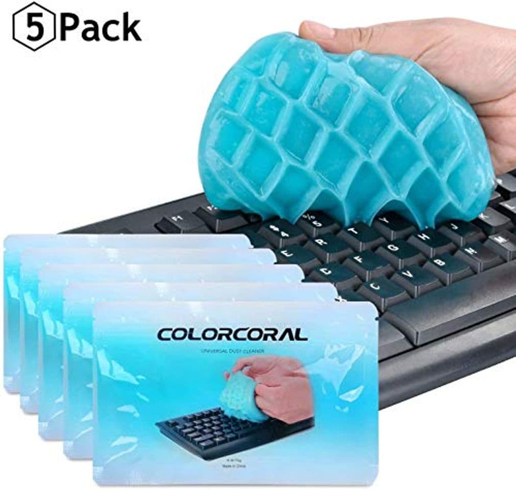 Product Masa limpiadora para teclado, coche, tableta, ordenador, coche, rejillas de ventilación, de