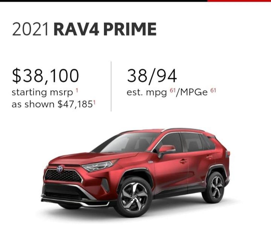 Fashion 2021 Toyota RAV4 PRIME | The ultimate power 