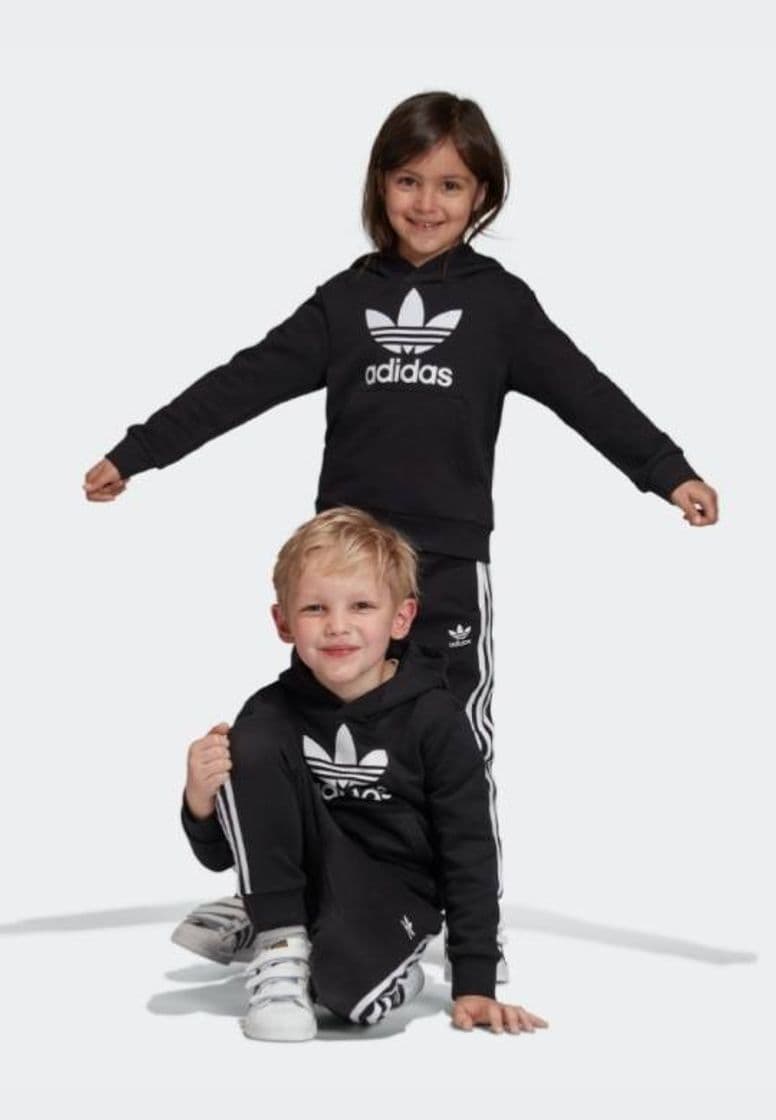 Fashion adidas Trefoil Hoodie Set - Black | adidas US