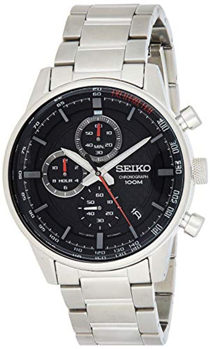 Product Seiko Reloj Cronógrafo para Hombre de Cuarzo con Correa en Acero Inoxidable SSB313P1