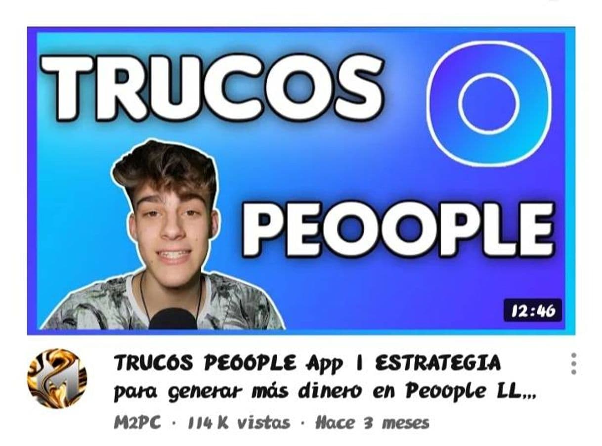 Fashion TRUCOS PEOOPLE App | M2PC - YouTube