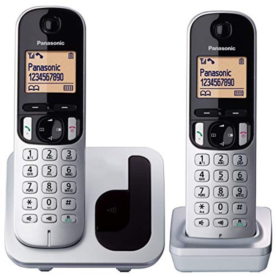 Electrónica Panasonic KX-TGC212 - Teléfono Fijo Inalámbrico Duo Digital