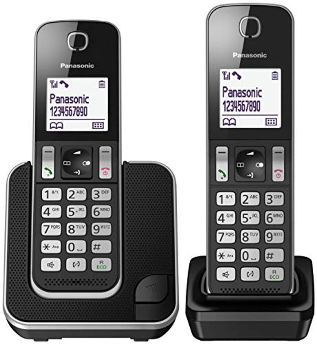 Electrónica Panasonic KX-TGD312 - Teléfono fijo inalámbrico Dúo