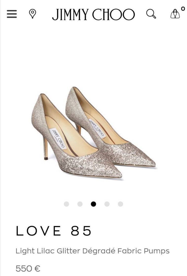 Fashion Light Lilac Glitter Dégradé Fabric Pumps|LOVE 85 - Jimmy Choo