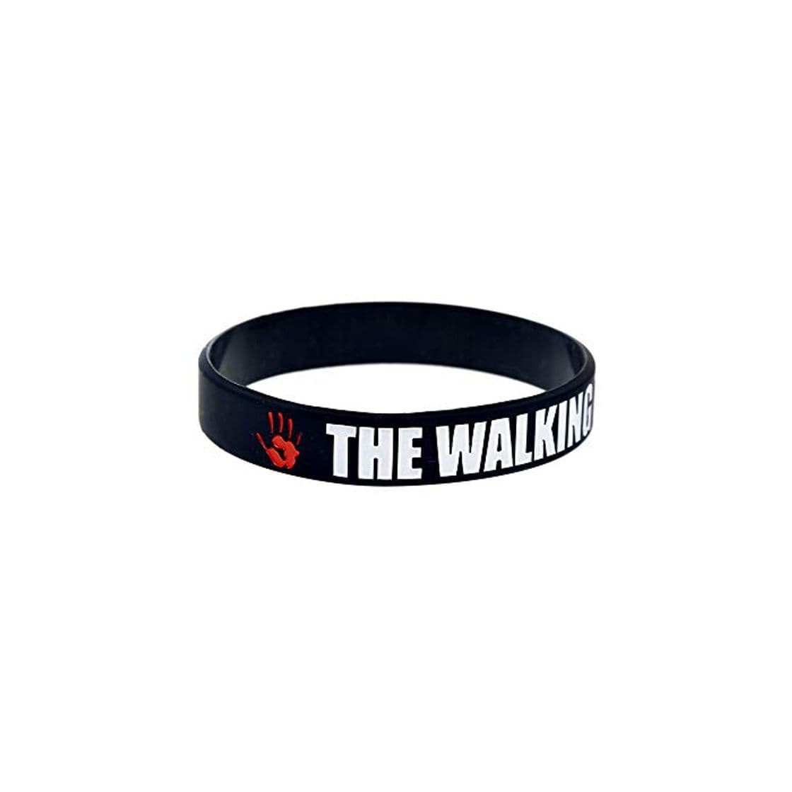 Producto Zdy Pulsera de Silicona 10pcs Muerto Que Camina de la Mano de la Banda The Walking Dead joyería Pulsera de Silicona Deportes al Aire Libre