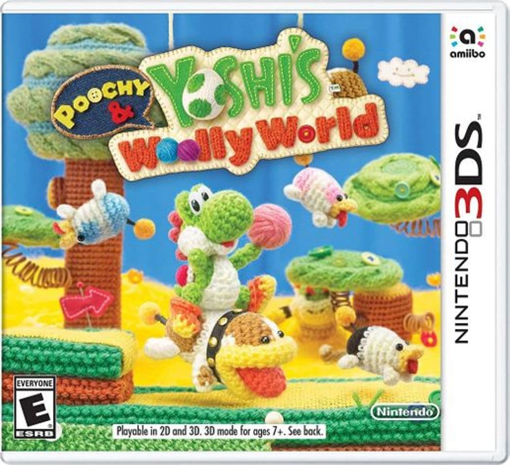 Videogames Poochy & Yoshi's Woolly World for Nintendo 3DS