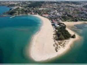 Lugar Playa Santa Cristina, Oleiros