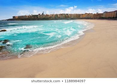 Lugar Playa de Riazor (La Coruña)