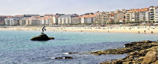 Lugar Playa Sanxenxo