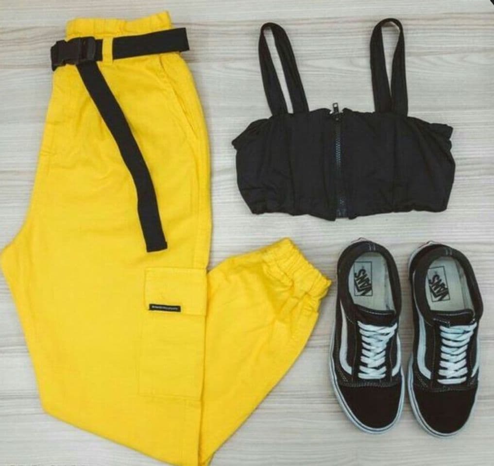 Fashion Conjunto con amarillo