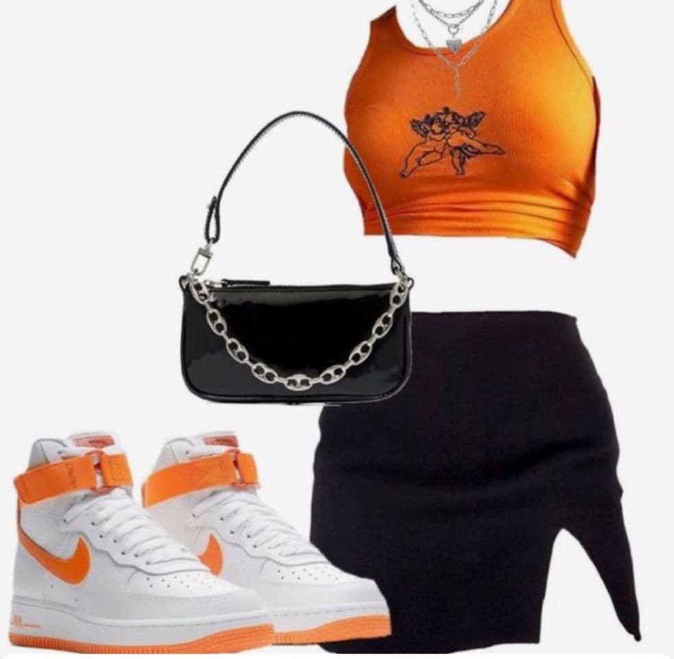 Fashion Conjunto Orange