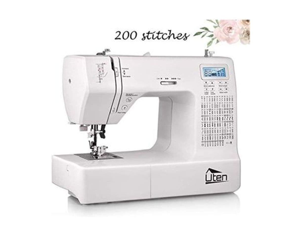 Producto Máquina de Coser Portatil Electrica Overlock Profesional con 200 Puntadas de Costura