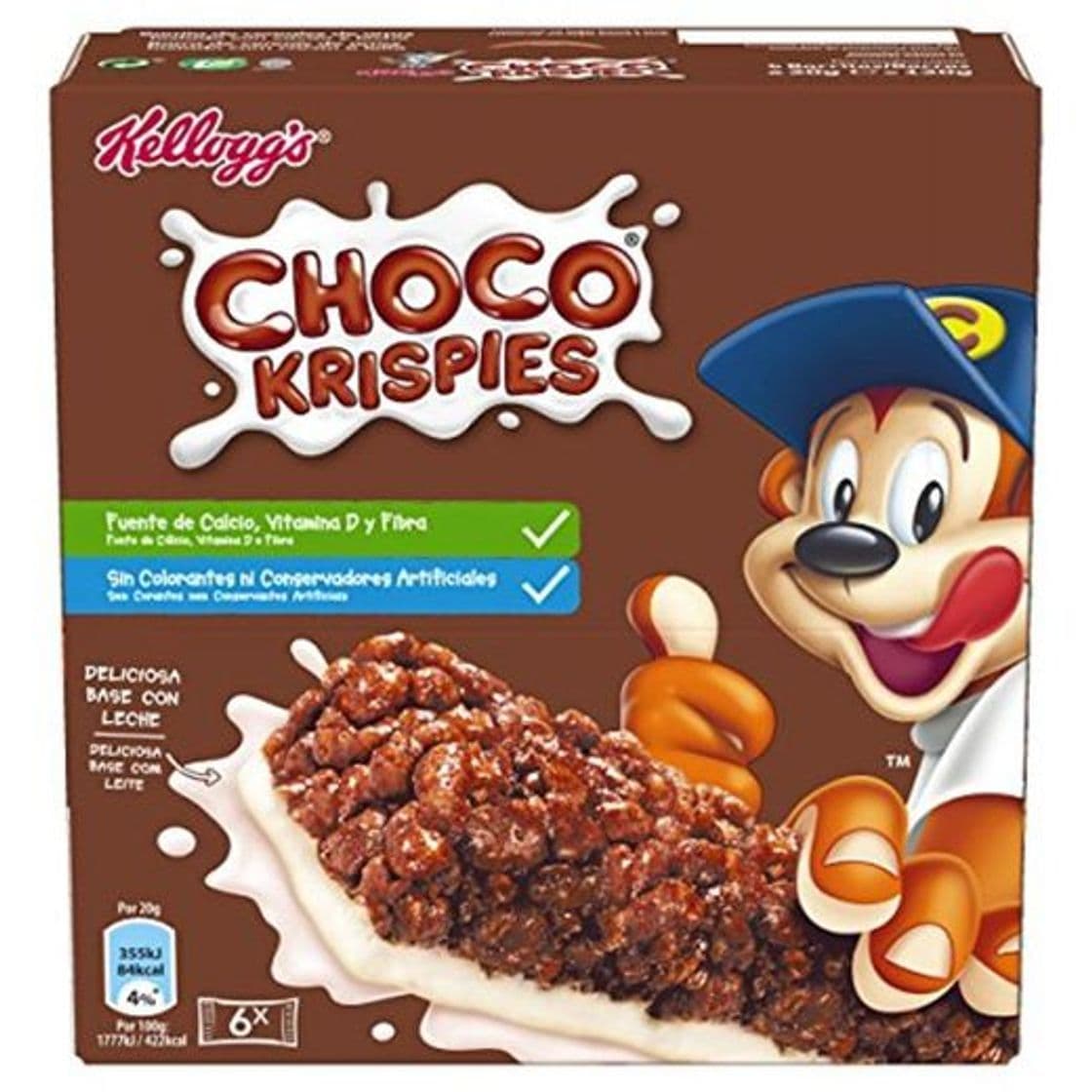 Product Choco Krispies - Barrita De Cereales con cacao y leche