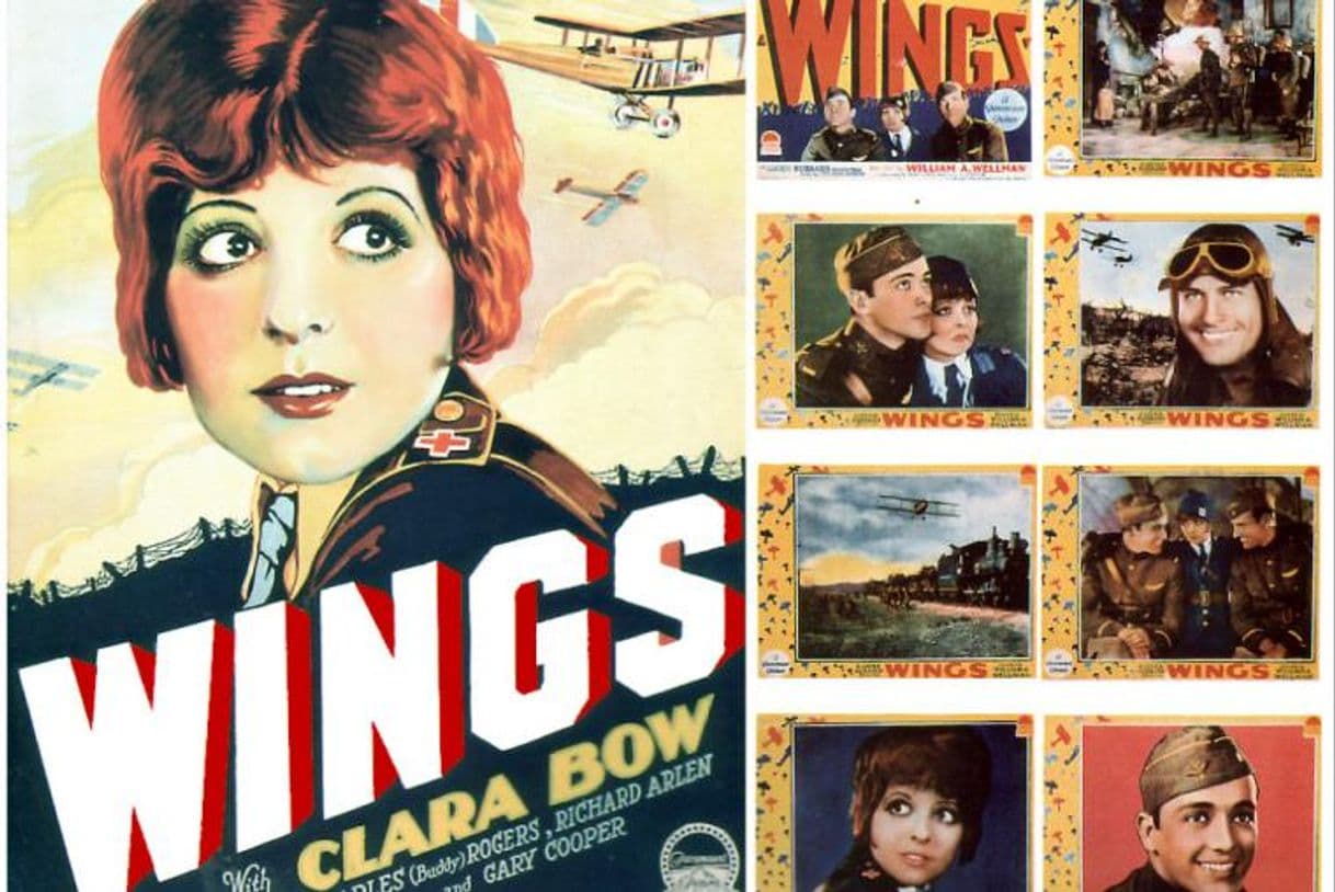 Moda Wings - Primer película en Ganar el Oscar 1929