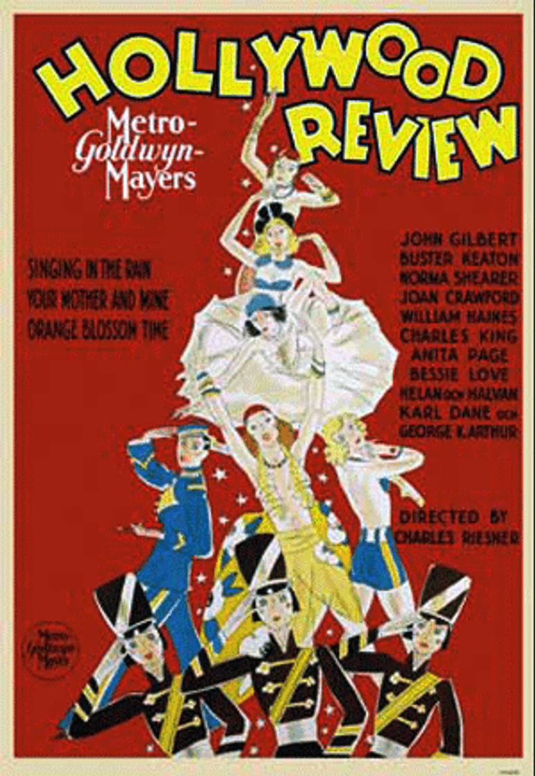 Moda The Hollywood Revue - 1929