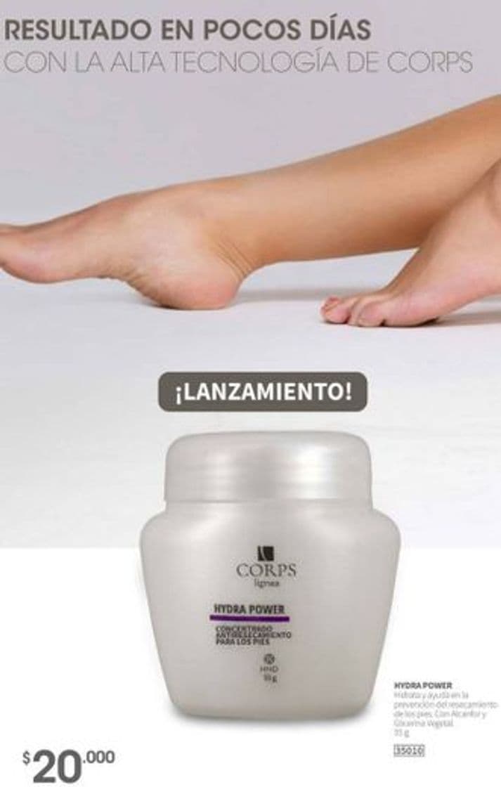 Fashion Crema Hidratante Para Pies Hydra Power

