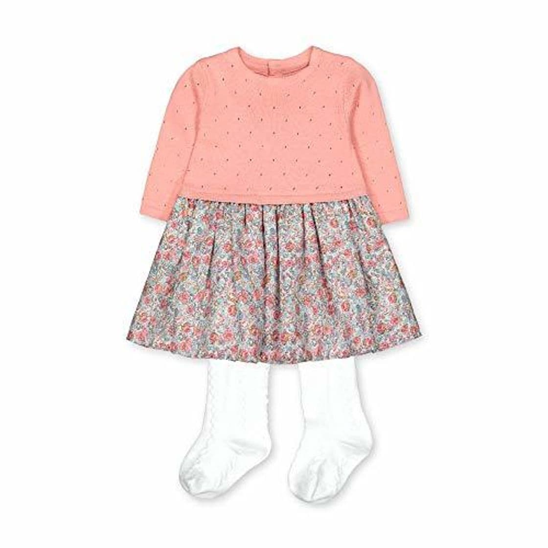 Product Mothercare NB PF Knit & Woven DRS W Tight Conjunto,