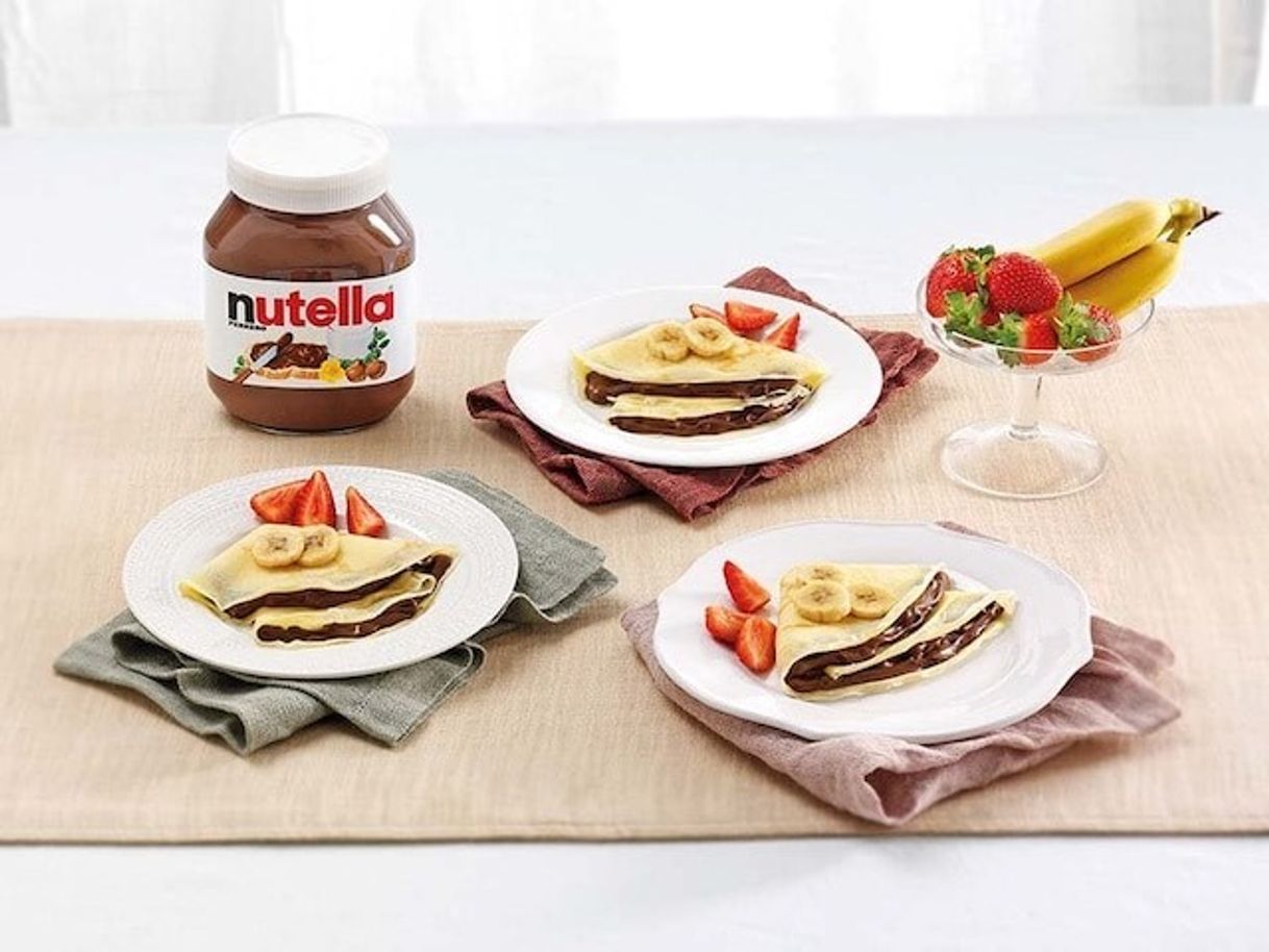 Product Crepes com nutella 