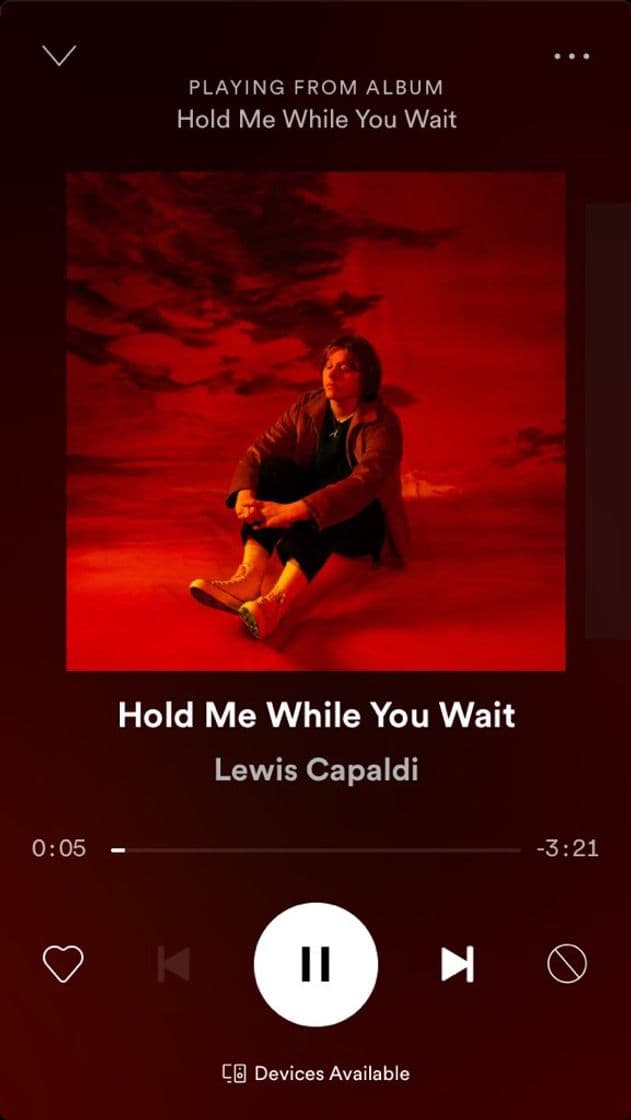 Canción Hold Me While You Wait