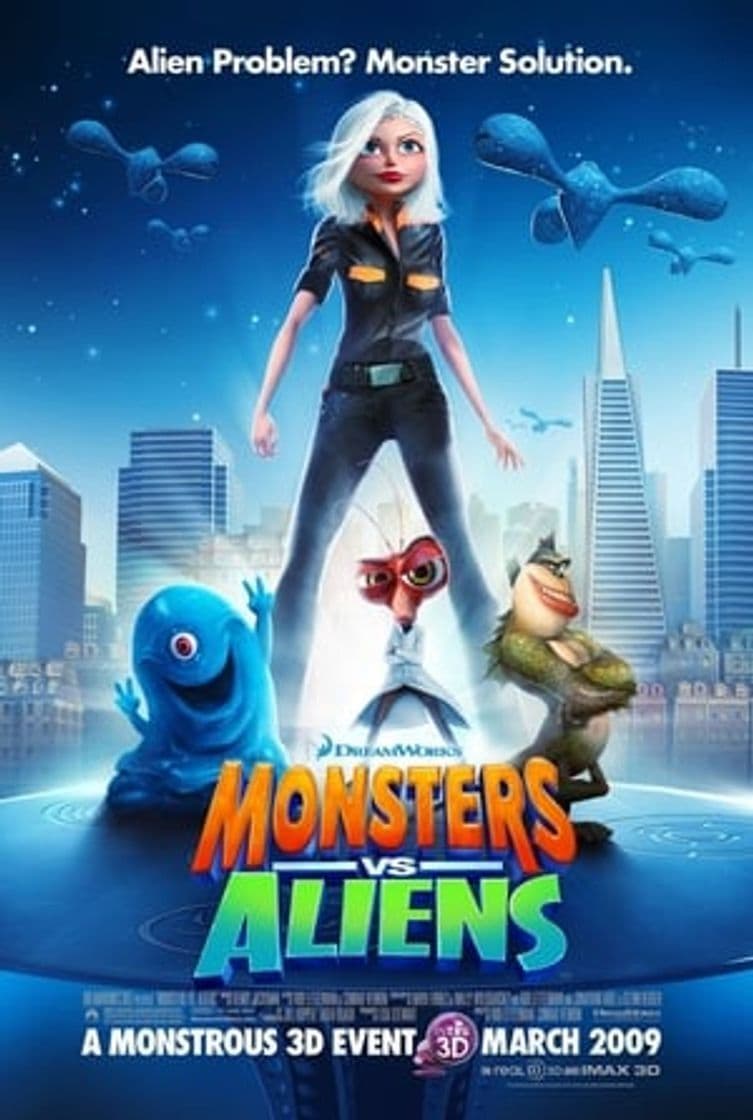 Película Monsters vs Aliens