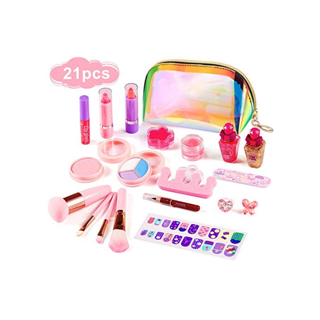 Product ARANEE 21PCS Juego de Maquillaje para niños para niñas