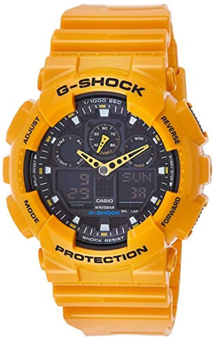 Fashion Reloj Casio para Hombre GA-100A-9AER