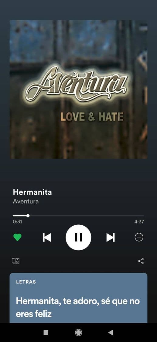 Canción Hermanita 