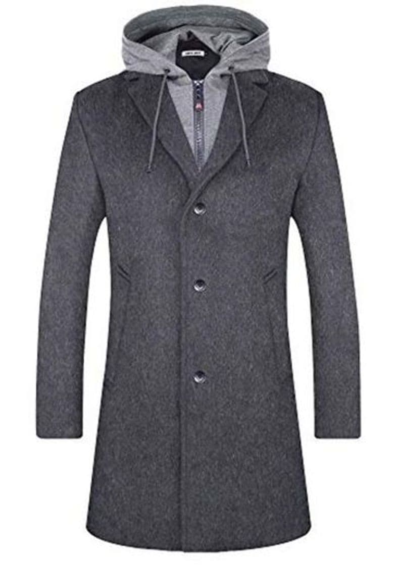 Moda Bojin - Abrigo de invierno para hombre