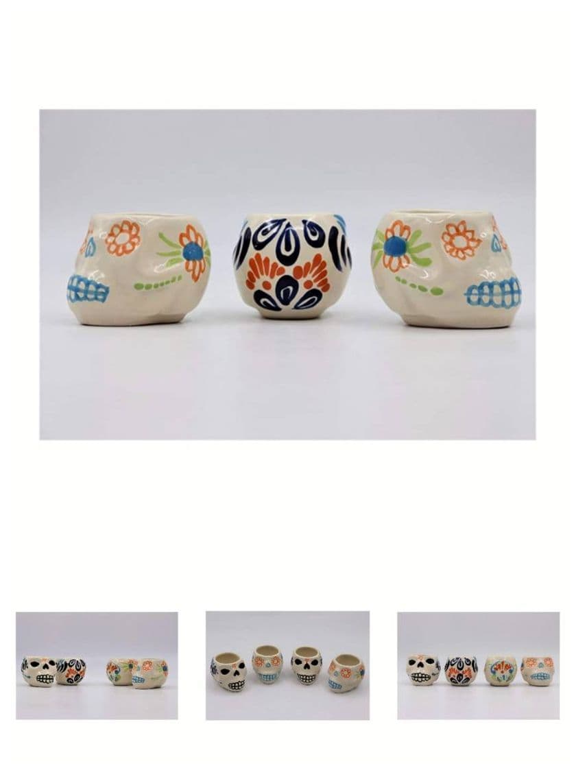 Moda 💠mezcaleros calaveritas de talavera 