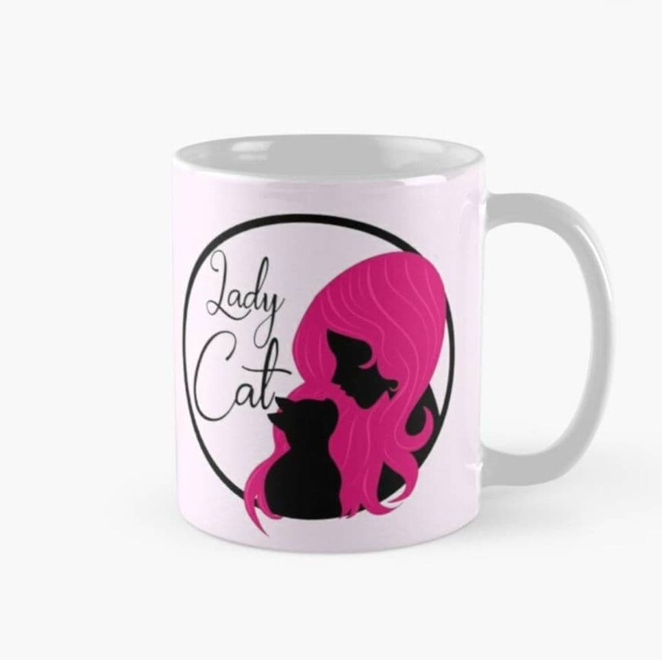 Moda Lady cat taza