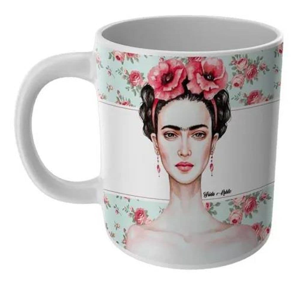 Fashion Taza de Frida Kahlo económica 