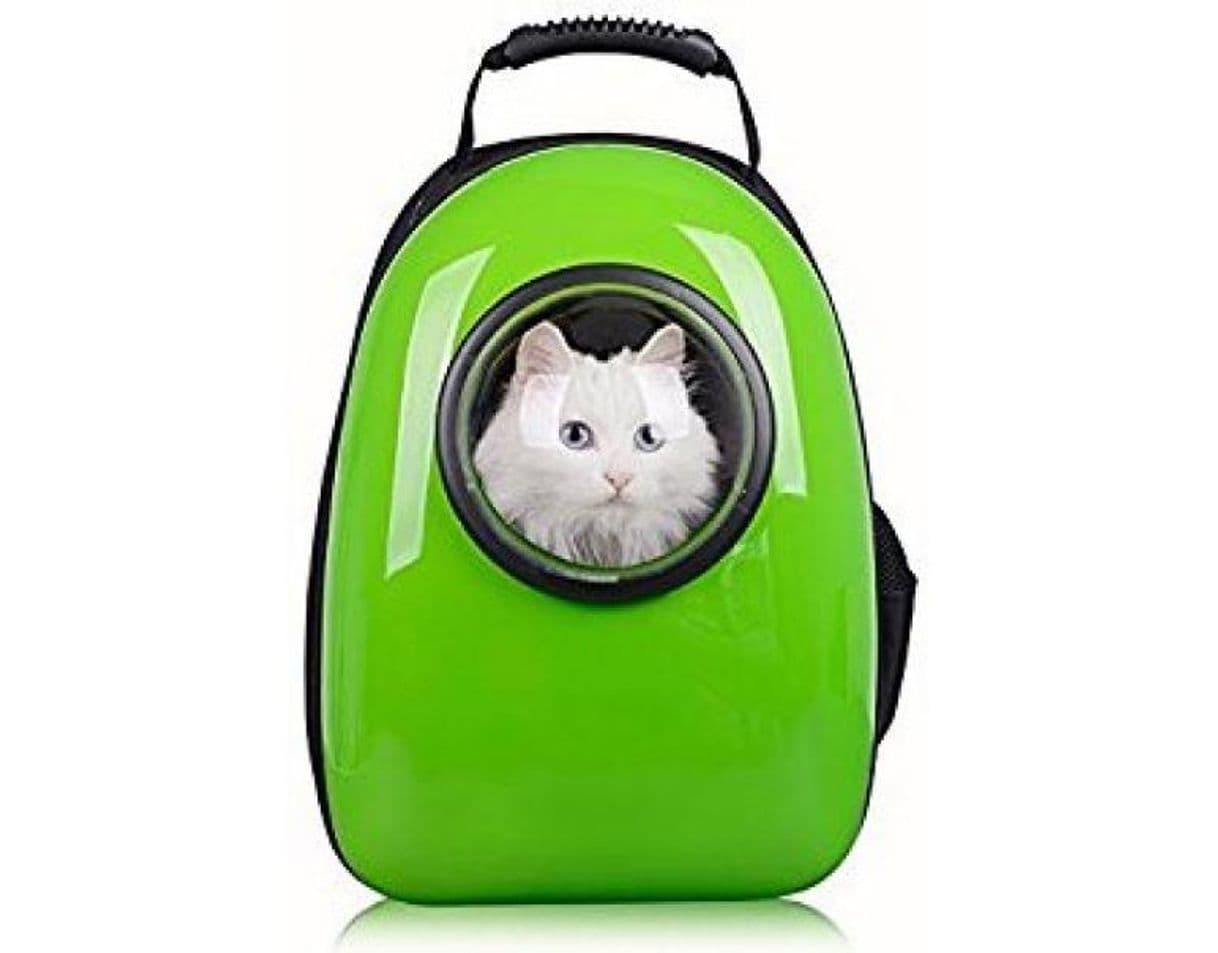 Fashion Mochila Astronauta Perros Pequeños y Gatos Color Verde ...